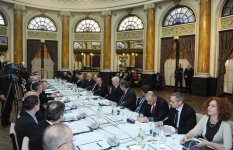 Azərbaycan və Xorvatiya prezidentləri iş adamları ilə görüş keçiriblər (FOTO)